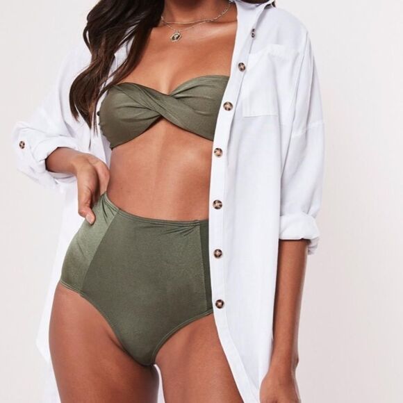 Thread Supply White Tortoise Shell Button Shirt - Picture 1 of 7